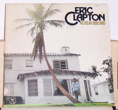 Eric Clapton   461 Ocean Boulevard - 1974 Vinyl LP Record Album