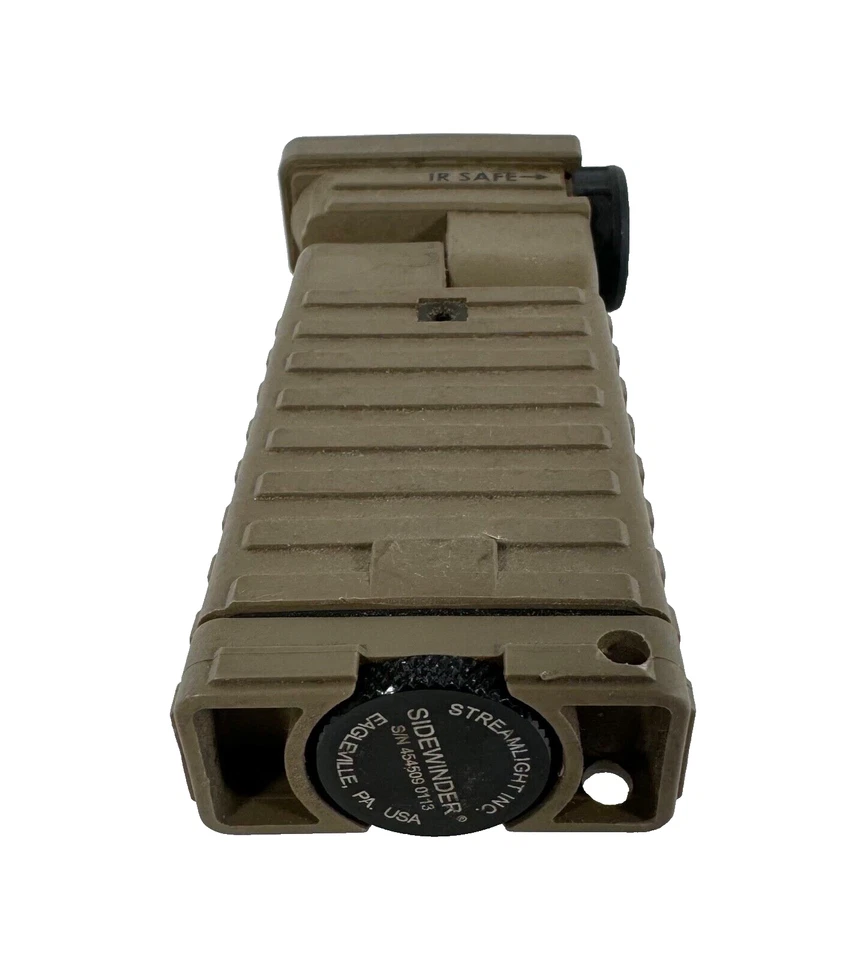 USMC Streamlight Sidewinder Military Tactical IR Flashlight FOR PARTS/REPAIR - Image 4 of 4