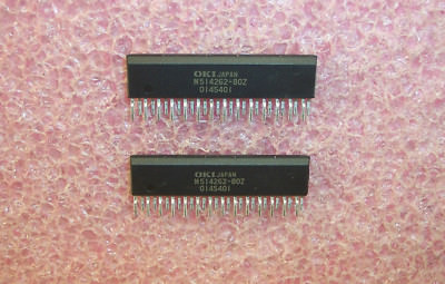 QTY (13) MSM514262-80Z OKI 28 PIN ZIP 256Kx4 MULTIPORT DRAM NOS 1 TUBE  