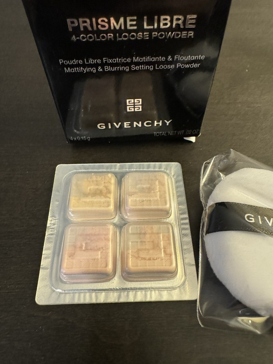Givenchy Prism Libre Loose Powder 4 Shade Sample Card | eBay