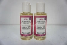 Heritage Store 2 fl oz Vegan Castor Oil Nourishing Treatment - Lot of 2