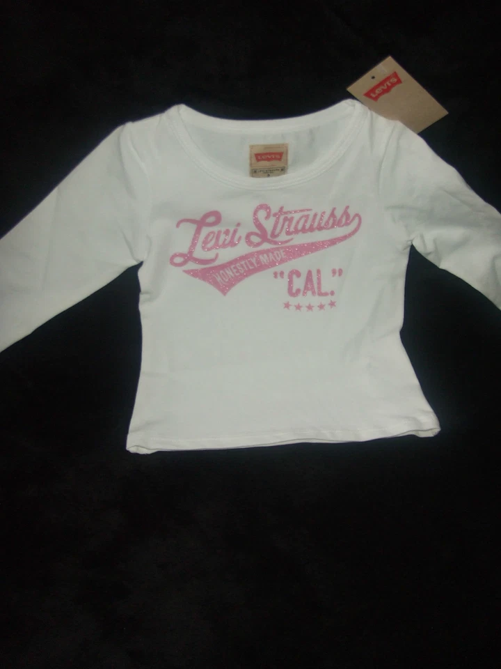 LEVI'S T-SHIRT RED TAB MANCHES LONGUES COL ROND 3 ANS - Photo 3/4
