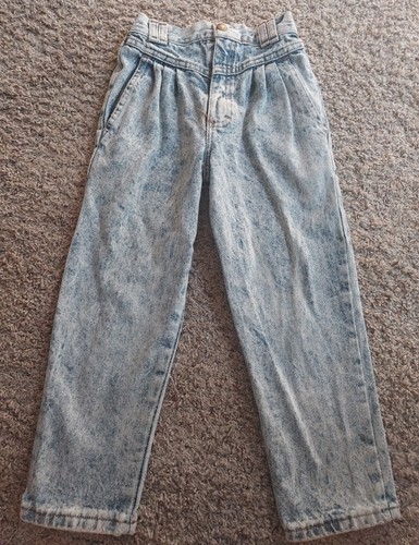 Vintage 6X Acid Wash Jeans Carbon Copies JC Penney USA Made High Waist