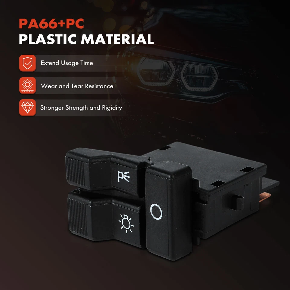 Переключатель фар для Chevy GMC C/K 1500 2500 3500 1988 1989 1990 1991 пластик - Изображение 3 из 4