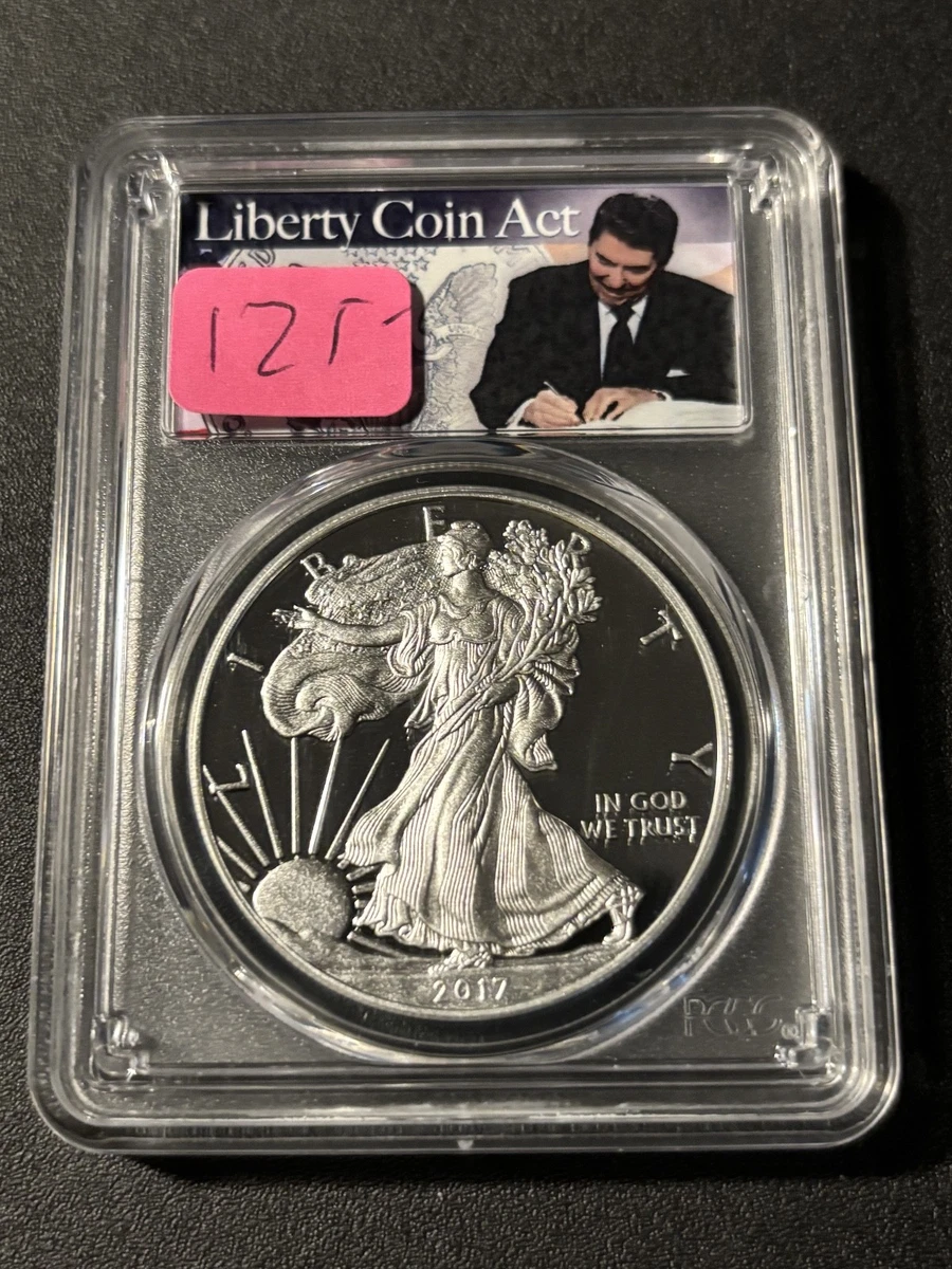 PCGS Certified PR 70 Graded 2017 Silver Bullion Coins for sale | eBay