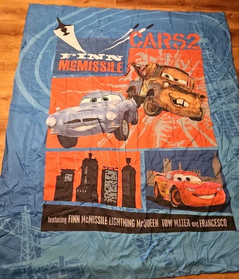 汽车 2 迪斯尼-皮XAR 原装授权双面舒适复古 64 X 89 英寸 — 第 4/4 张图片