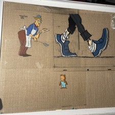 Vintage Animation Cels 1960S, 1970S Ralph Bakshi And Others MODEL CELS I16