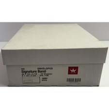Western States #9 Window Envelopes 24lb White Wove SFI 500/Box 1882