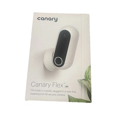 2 Canary Flex Indoor/Outdoor, Wire-free or Plugged-in, Weatherproof HD Security - Image 1 of 4