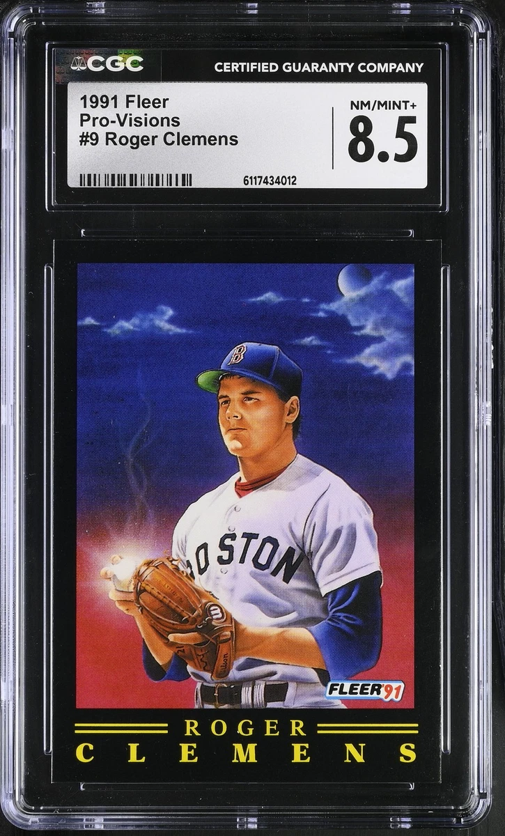 Fleer Roger Clemens Baseball 1991 Season Sports Trading Cards