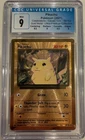 CGC 9 Pikachu Gold Metal Card 58/102 Celebrations 25th UPC POKEMON 2021