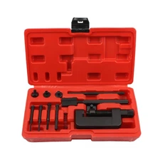 Bicycle Motorcycle Chain Repair Tool Set ATV Chain Link Removal Rivet Tool