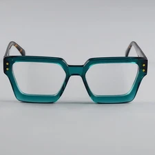 Square Thick Acetate Eyeglasses Frames Vintage Fashion Men Women Glasses Frames