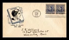 DR JIM STAMPS US COVER LOUISA MAY ALCOTT FAMOUS AMERICANS FIRST DAY ISSUE