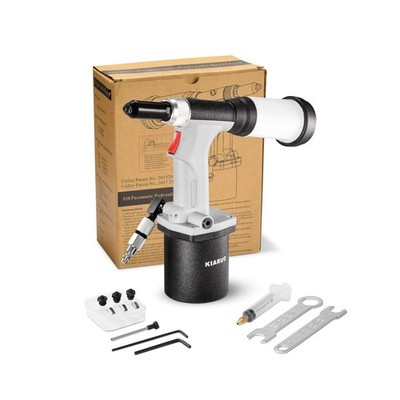 Pneumatic Rivet Gun - S30 Self-Suction, 4 Sizes, Hydraulic, w/ Extra Jaws