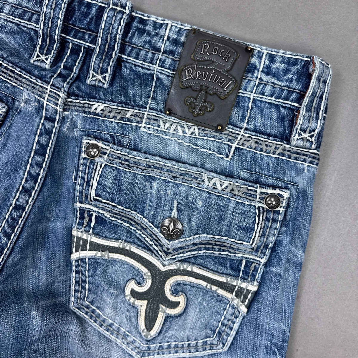 Rock Revival Regular 36 Size Jeans for Men for sale | eBay