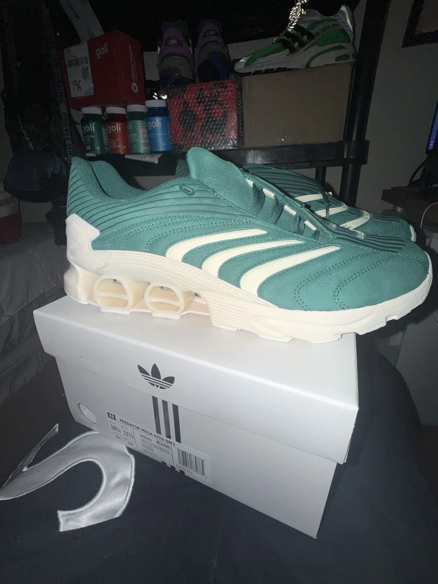 Kith x adidas Predator Megaride Scarab White for Sale