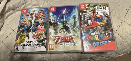 Nintendo Super Smash Bros. Ultimate & Zelda Skyward Sword HD (Switch, E10+)