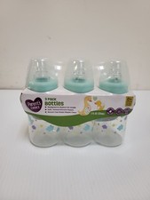 Parent's Choice 3 Pack 5 oz Bottle 0 months Slow Flow Soft Silicone Nipple
