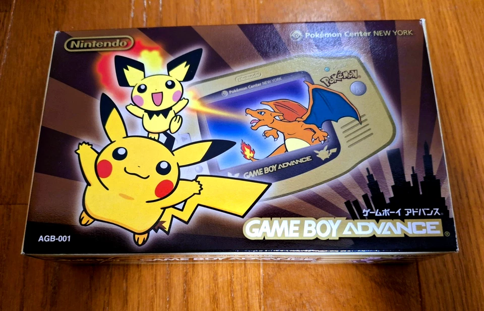 Gameboy Advance NEW YORK Pokemon Center Gold GBA *MINT CONDITION WOW* 2 - Image 2 of 4