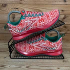 Brooks Trainers Womens UK 5 Levitate 5 Red Merry Ugly Sweater Running Christmas