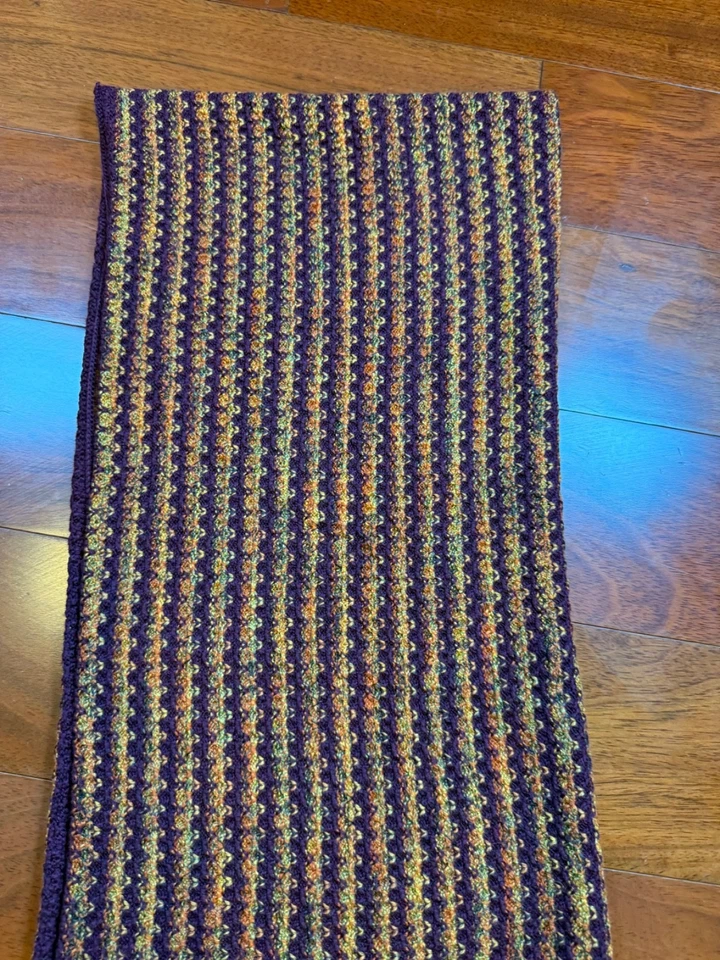 Bufanda Tejida Missoni Foulard X-Long Mezcla Lana Etiqueta Naranja | 72"L 13"W Foto 2 de 4