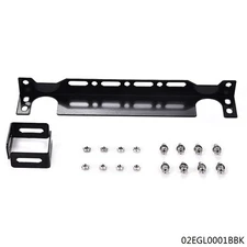 Universal 340MM Mounting Aluminum Bracket Engine Oil Cooler Radiator Adapter Kit