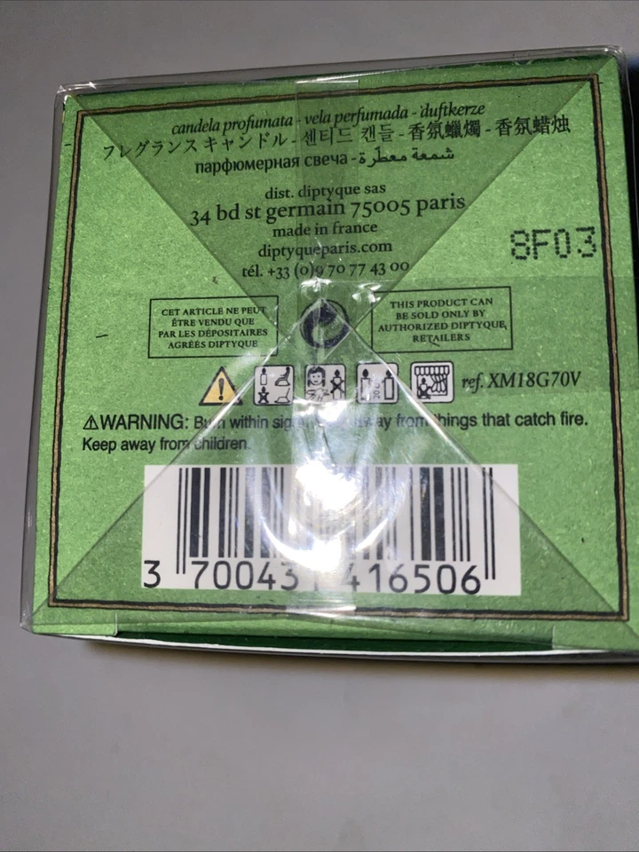 Vela perfumada Diptyque edición limitada Sapin de Lumiere 2,4 oz sellada Foto 2 de 3