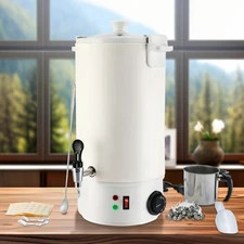 10.5Qts Electric Wax Melter 10L Digital Soap Candle Making Wax Melting Pot Kit