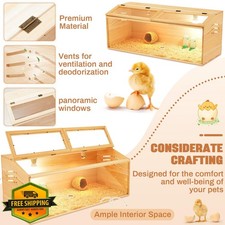 CroBlissful Brooder Kit Box - 40x16x16in Chicken Quail