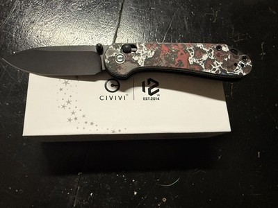 Civivi Elementum Folding Knife 3'' CPM S35VN Steel Blade Carbon Fiber Handle 
