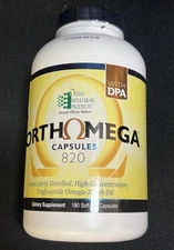 Ortho Molecular Products Orthomega 820 - 180 Softgels