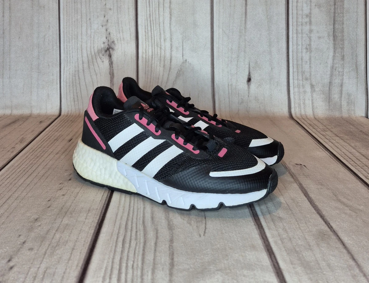 Adidas ZX 1K Boost Black Hazy Rose W for sale | eBay