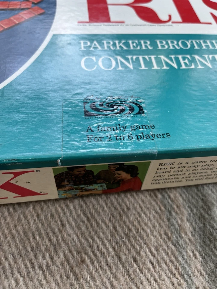 Vintage Risk Board Game 1959-1963 Edition Parker Brothers Complete - Image 2 of 4