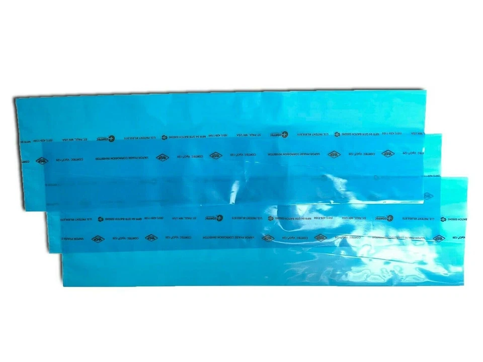 Bolsas de almacenamiento para armas VCI - Bolsas antióxido para rifles - 12"x42" 4 mil (paquete de 3) Foto 3 de 3