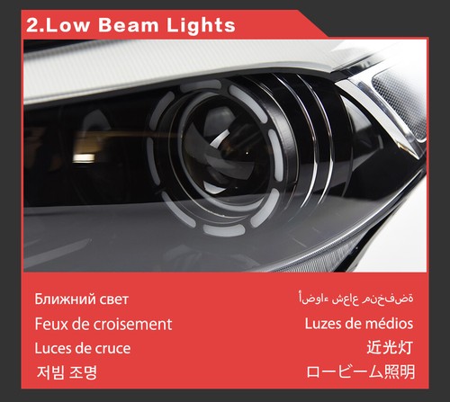 Faros LED intermitente accesorios coche modificados para Hyundai Tucson 2015-2018 - Imagen 10 de 19