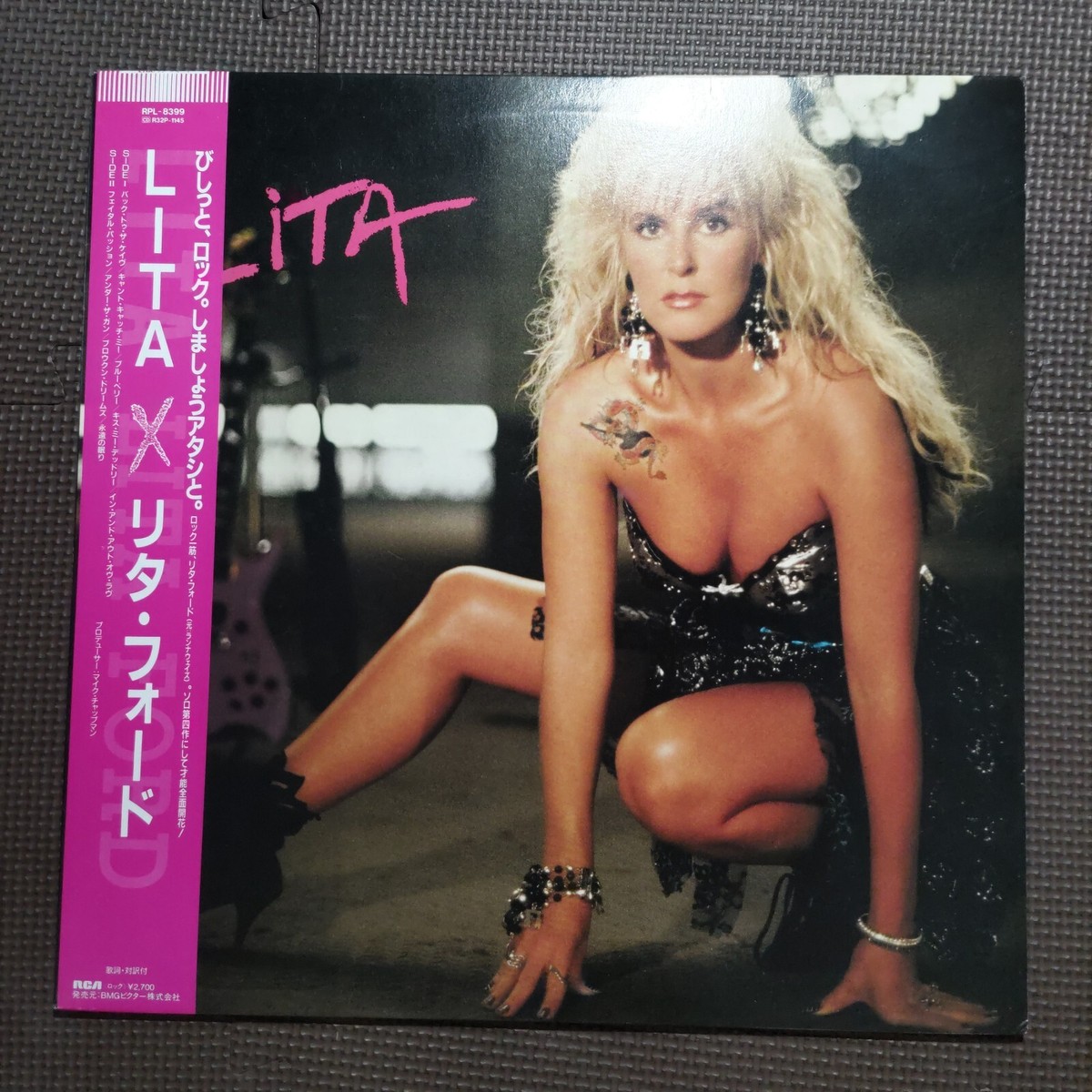 LITA FORD / LITA RPL-8399 JAPAN ISSUE 1LP ex.RUNAWAYS OBI,INSERT
