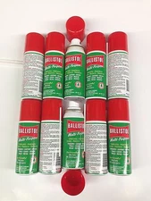 Ballistol Multi Purpose Oil-Lubricant Gun Cleaner-LOT OF 10  1.5oz Aerosol cans