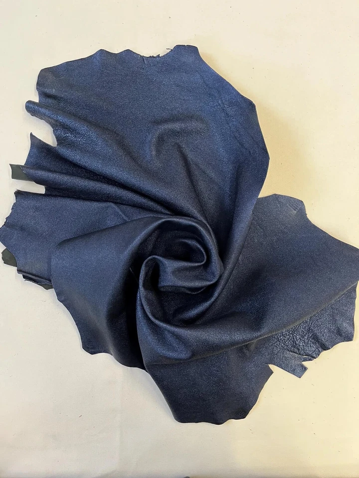 Sheep nappa leather, Genuine sheepskin leather for crafts thick 0,9mm (2,5 oz) - Image 4 of 4