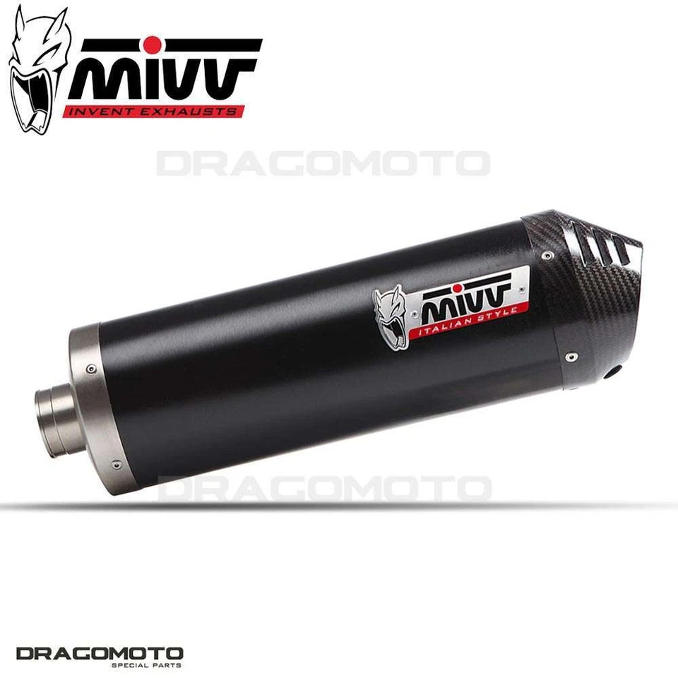 échappement KTM 690 SMC R 2020 2021 MIVV Oval Noir CC - Photo 2/4