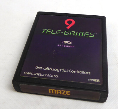 Atari 2600 Spiel -- Sears - MAZE -- VCS