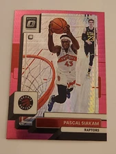 Pascal Siakam - 2022-23 Donruss Optic Hyper Pink Insert Card