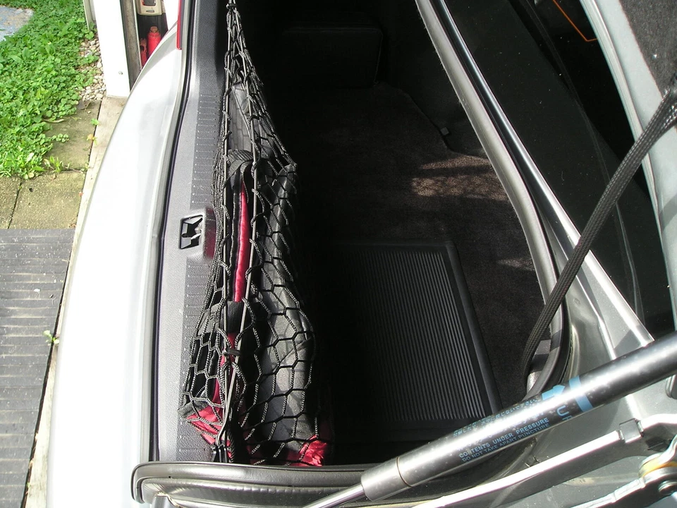 Red de carga estilo sobre maletero trasero para INFINITI M35 M35h M37 M45 M56 2003-2013 Foto 4 de 4