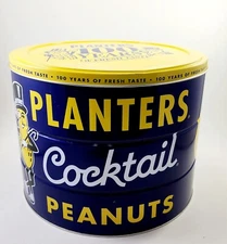 2006 Planters Cocktail Peanuts 100th Anniversary Limited Edition Collectors Tin