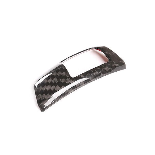 For BMW 7 Series 2009-2015 Dry Carbon Fiber Center Gear Shift Lever Button Cover - Picture 2 of 20