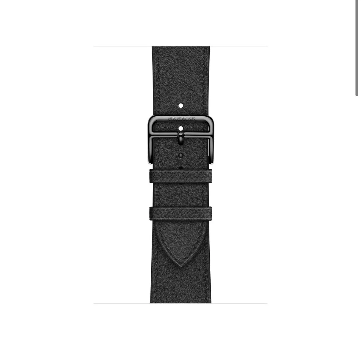 Brand New Authentic Apple Watch Hermès - 44mm Noir Swift Leather