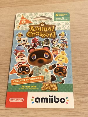 Nintendo Switch Animal Crossing amiibo - 6 Cards Pack - Series 5
