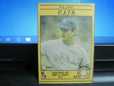 Nolan Ryan EXTREMELY RARE DUAL FRONTS 1991 Fleer Box Error Double Stamped H/C 