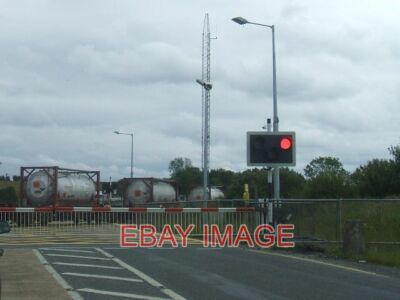 PHOTO  HELD UP BY A SLOW FREIGHT TRAIN THIS TRAIN TOOK AGES TO ARRIVE AND THEN C
