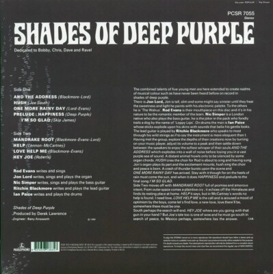VINYL Deep Purple - Shades Of Deep Purple 825646138357| eBay
